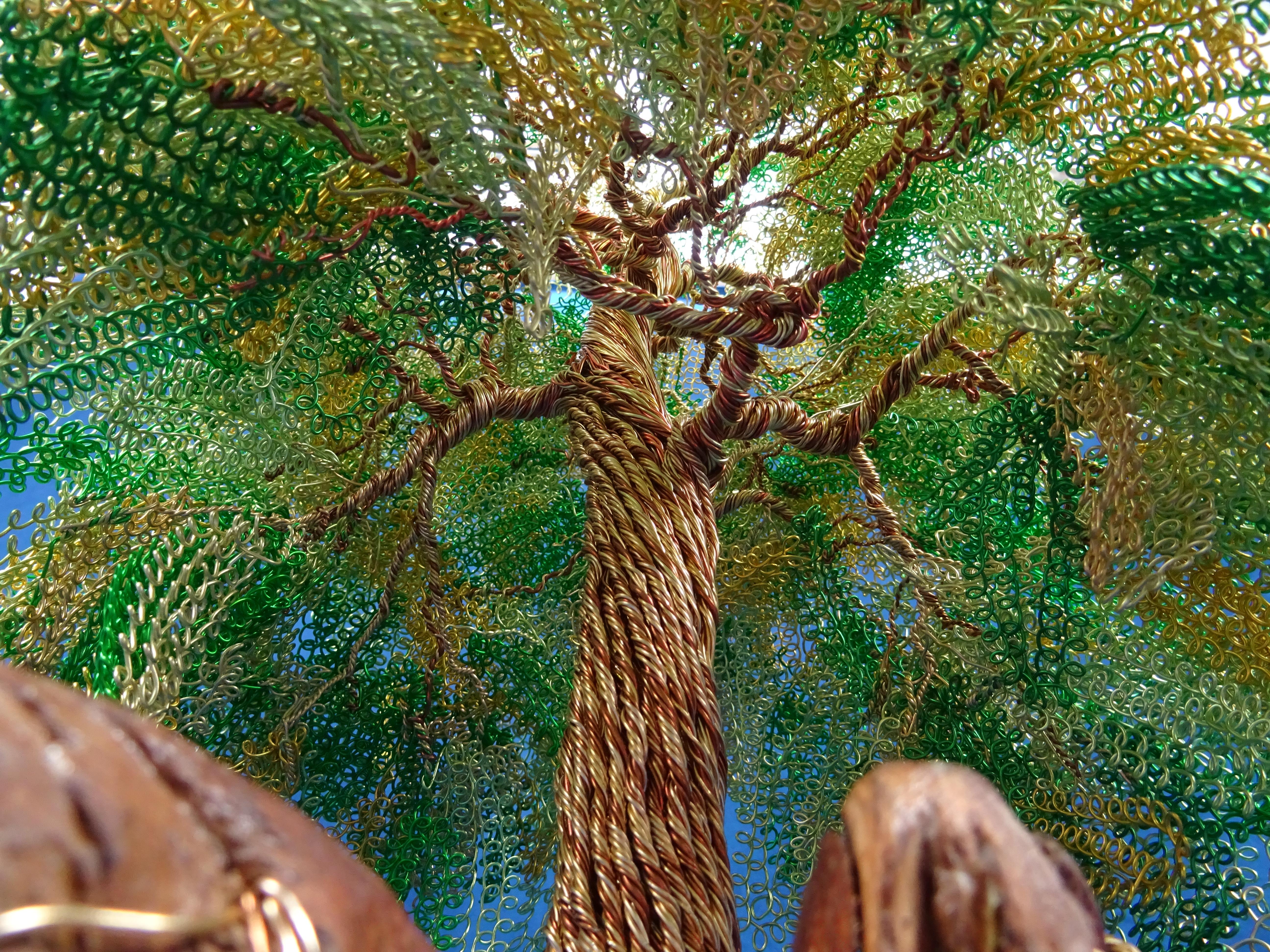 Zen Bonsai „Majestic Tree“, handgefertigt in Italien, signiert vom Künstler (Italienisch) im Angebot