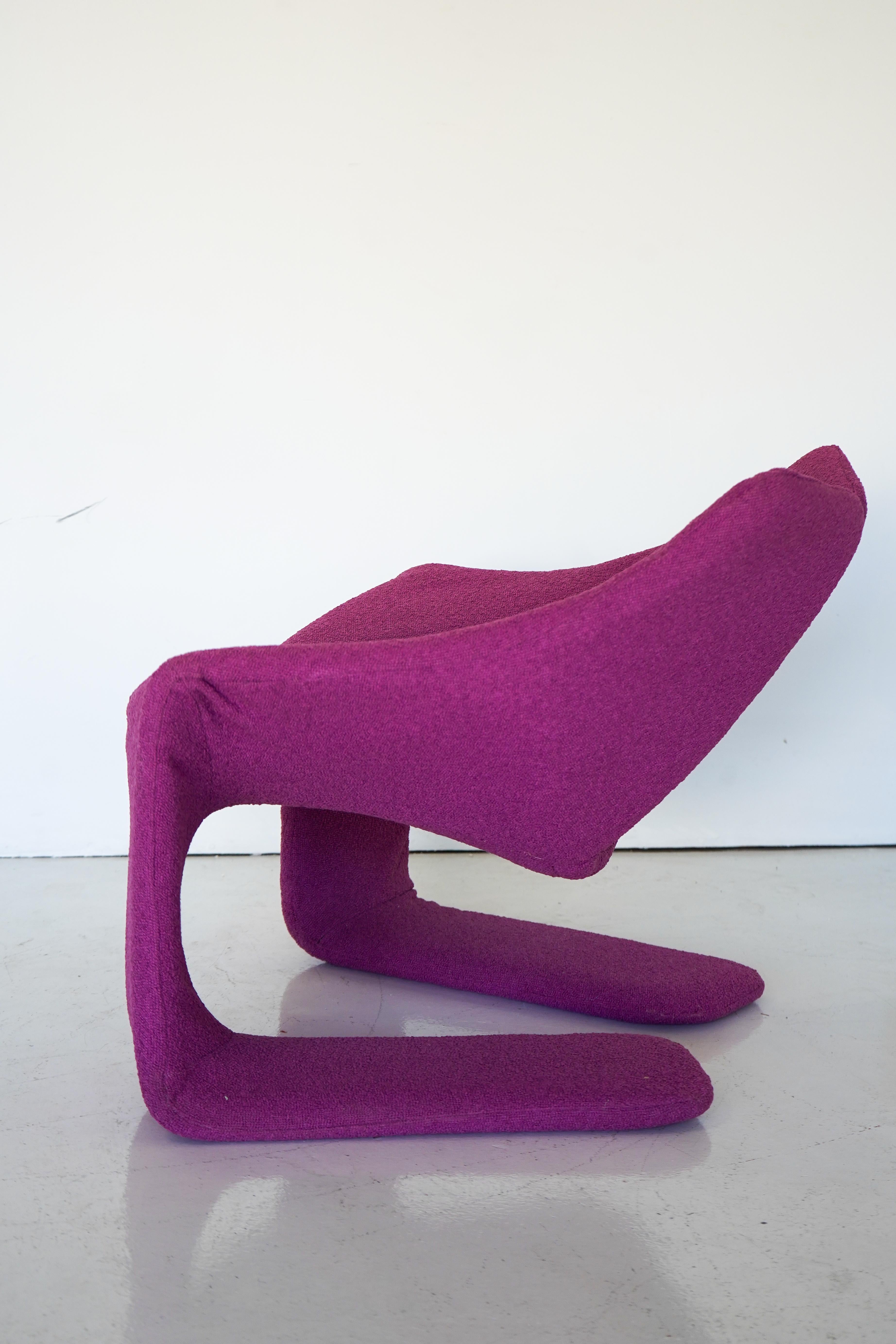 Zen Chair, Kwok Hoi Chan for Steiner Paris, 1968 In Good Condition In Las Vegas, NV