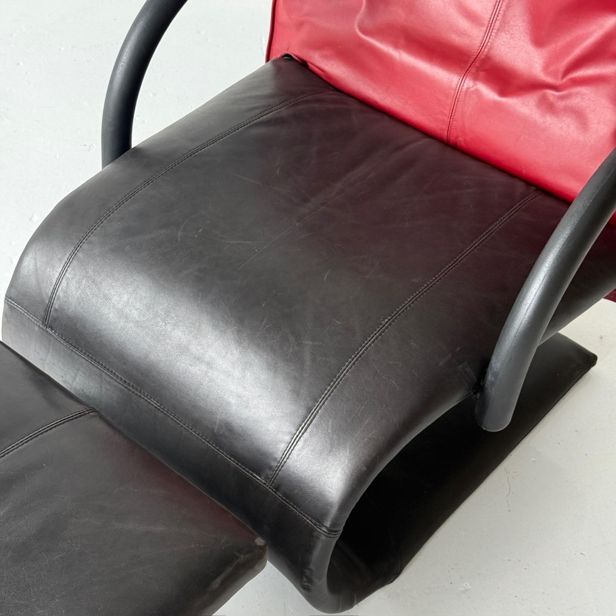 Silla Zen + Otomana de Claude Brisson para Ligne Roset Francés en venta