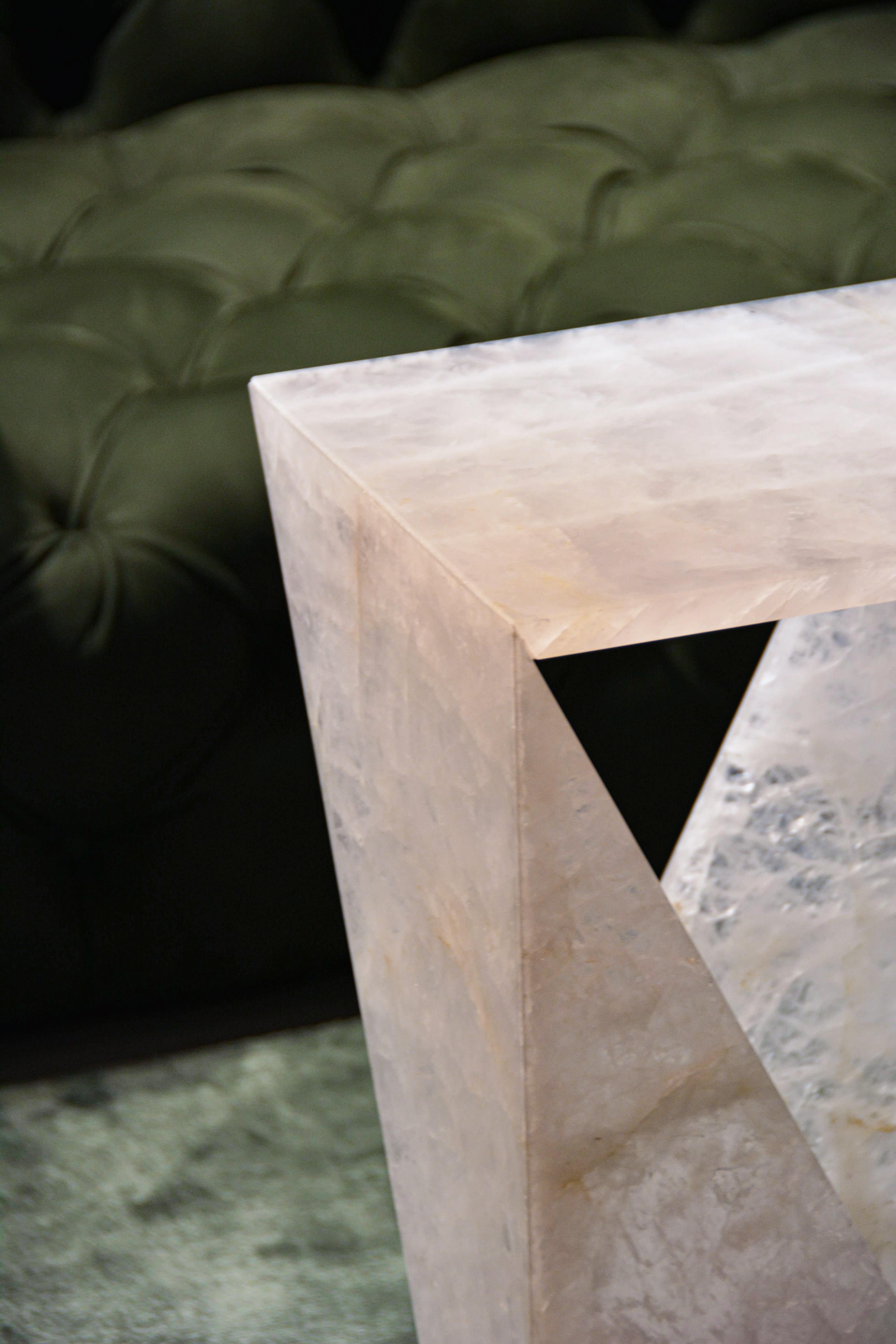 Fait main Table basse ZEN par Yulia Pyanzina (Cristallo, Italie) en vente
