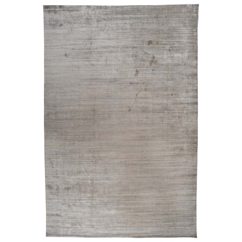 Zen Collection Silver Rug For Sale at 1stDibs