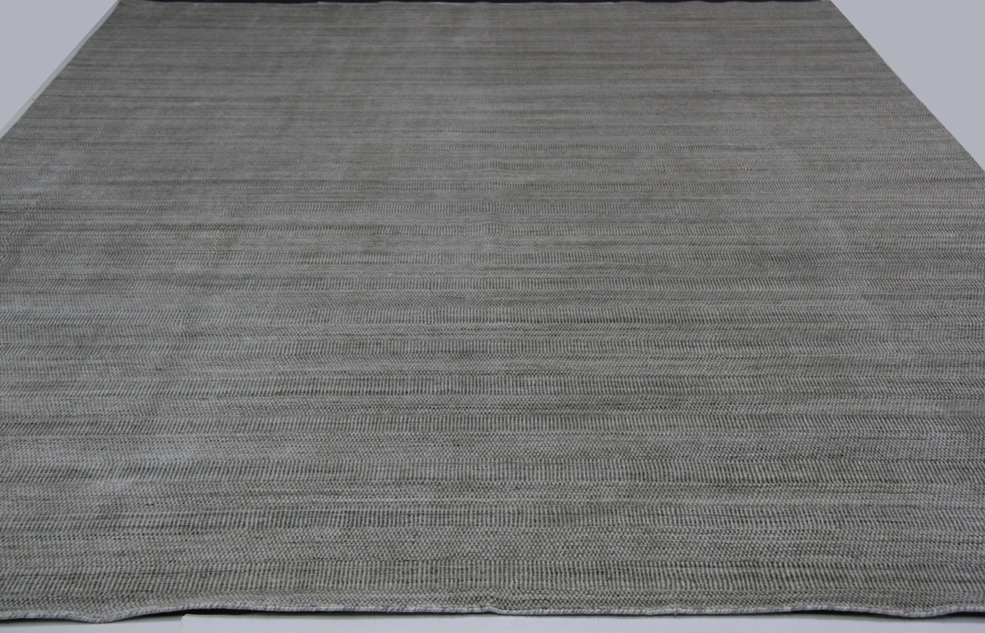 Hand-Knotted Zen Collection Pebble Rug For Sale