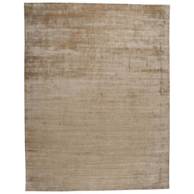Zen Collection Silver Rug For Sale at 1stDibs
