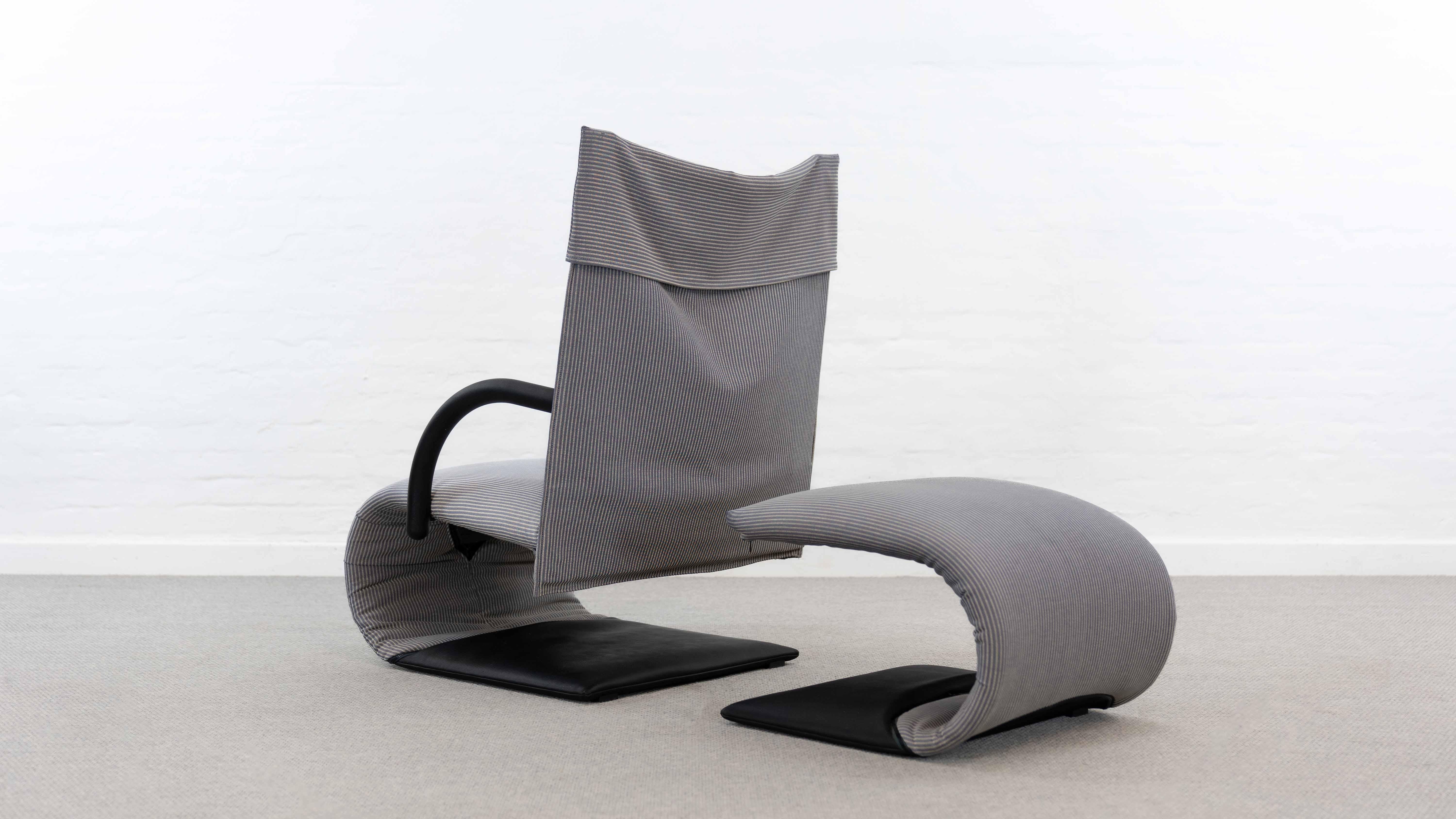 Sillón ZEN con reposapiés de Claude Brisson para Ligne Roset finales del siglo XX en venta