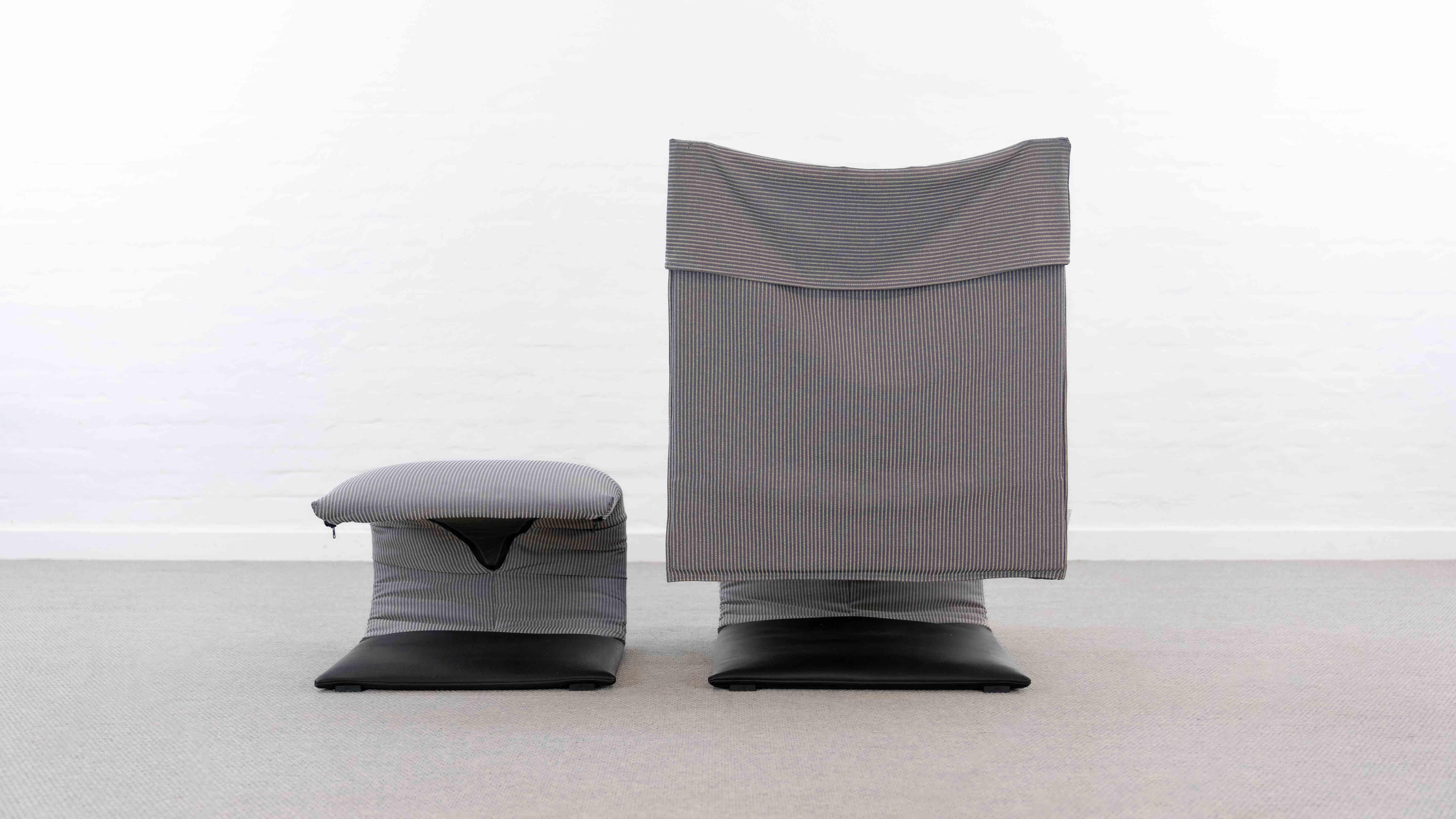 Sillón ZEN con reposapiés de Claude Brisson para Ligne Roset en venta 1