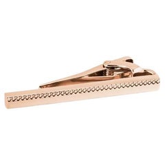 Zen Long  Tie Clip with Rose Gold Finish
