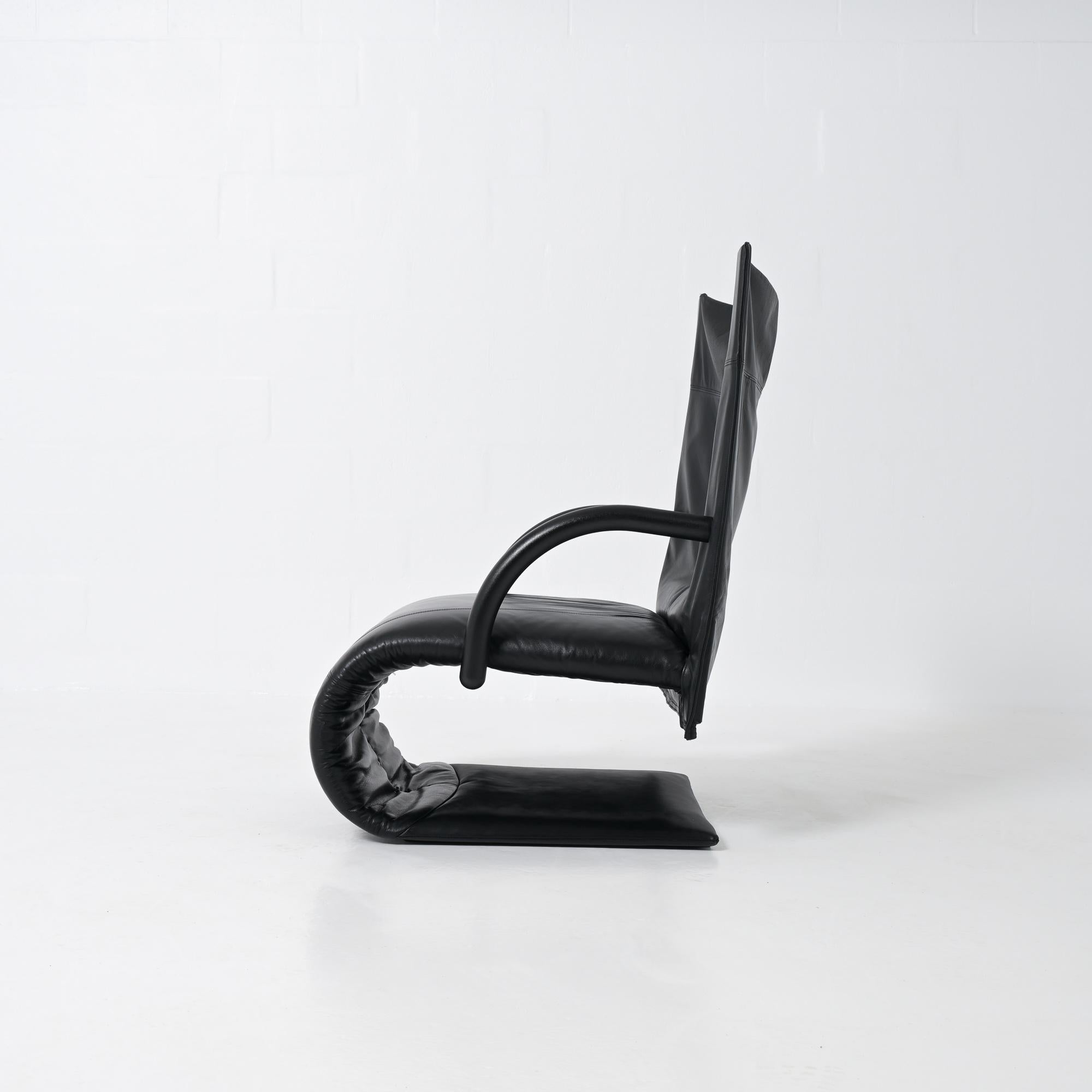 Late 20th Century Zen Lounge Chair by Claude Brisson for Ligne Roset For Sale