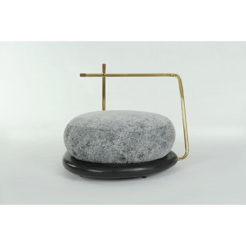 Post-Modern Zen Stone 'B', Sitting by Masaya