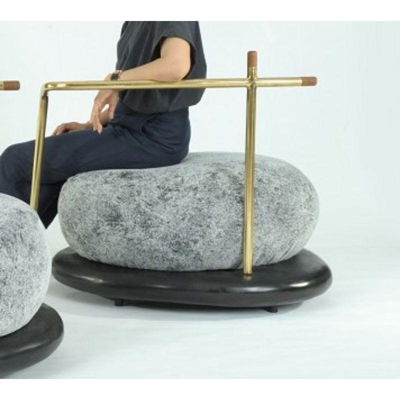 Zen Stone 'B', Sitting by Masaya In New Condition For Sale In Geneve, CH