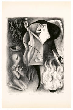 'Judgment of Souls' — Surrealist Fantasy