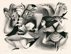 Opfer des Unglücks und der Torheit" - Surrealistische Fantasie der 1930er Jahre