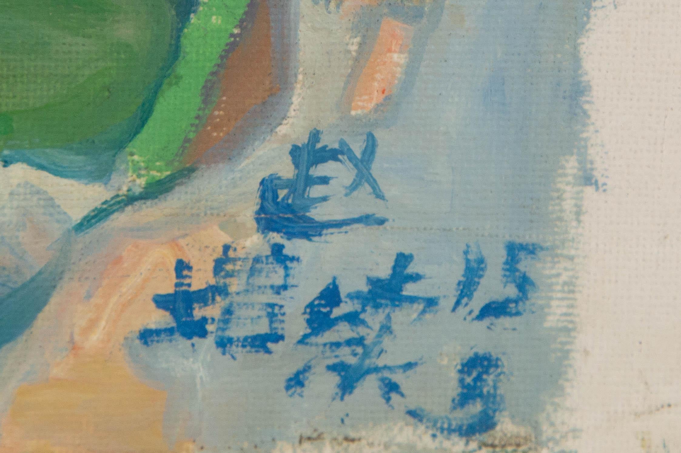 Zengxu Zhao Landscape Original Oil On Canvas 