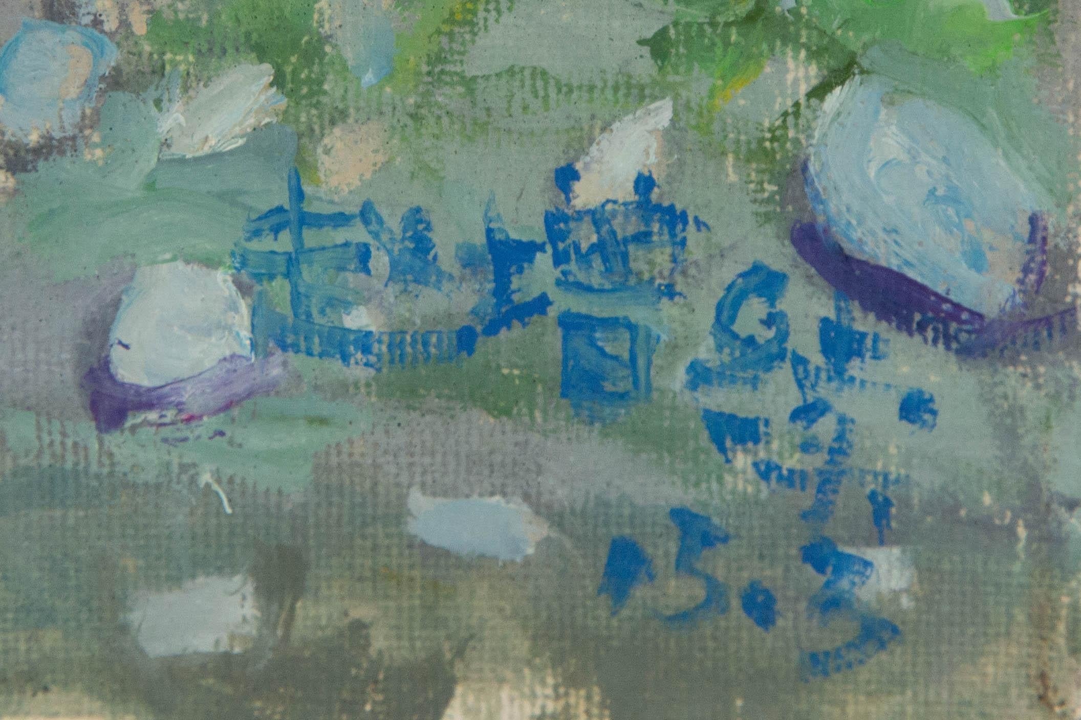 Zengxu Zhao Landscape Original Oil On Canvas 