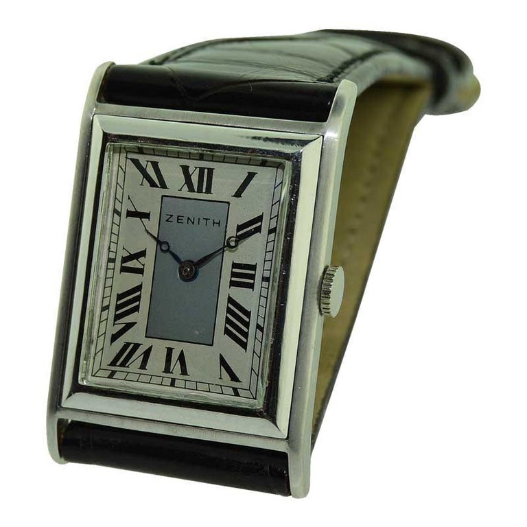 art deco tank watch
