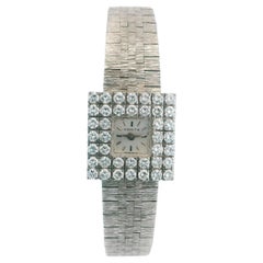Zenith 18K Weißgold & Diamant gefasste Lünette Mechanische Lünette Mechanisch