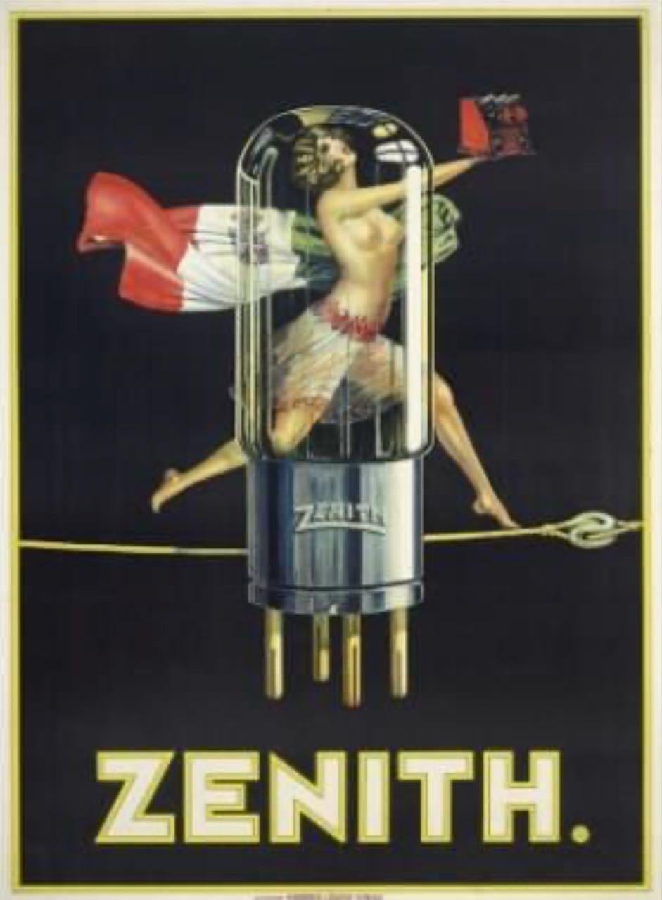 Zenith 1939 Art Déco modèle 12S370 Streamline 12 Tube Bluetooth restauré en vente 7