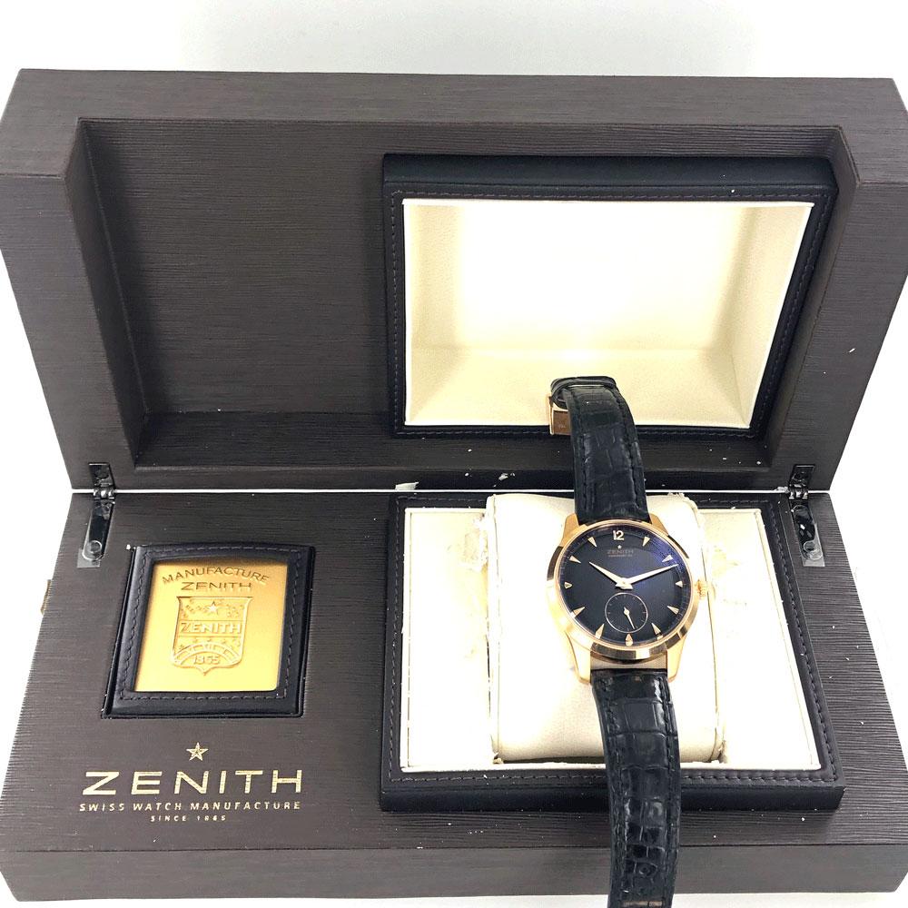 gold zenith watch