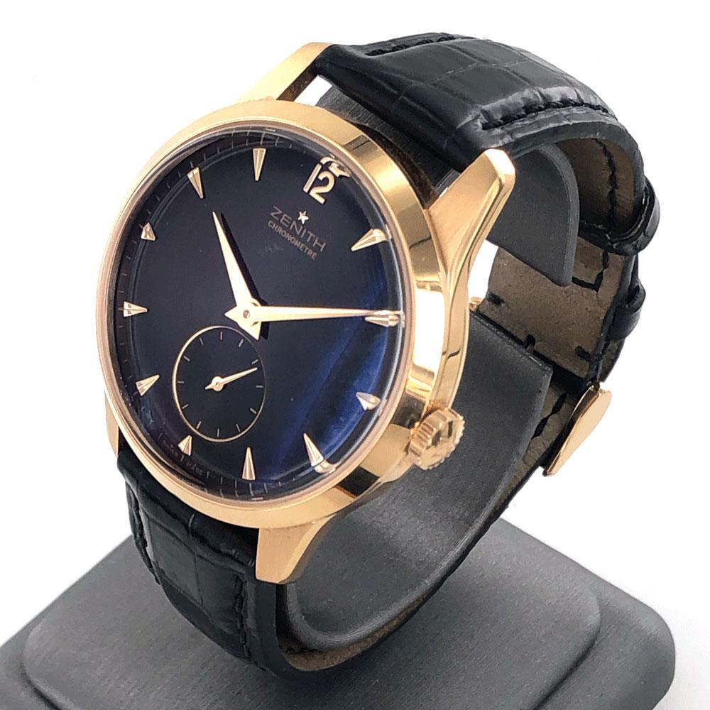 Zenith 1955 Limited Edition 18 Karat Rose Gold Chronometre Watch 1