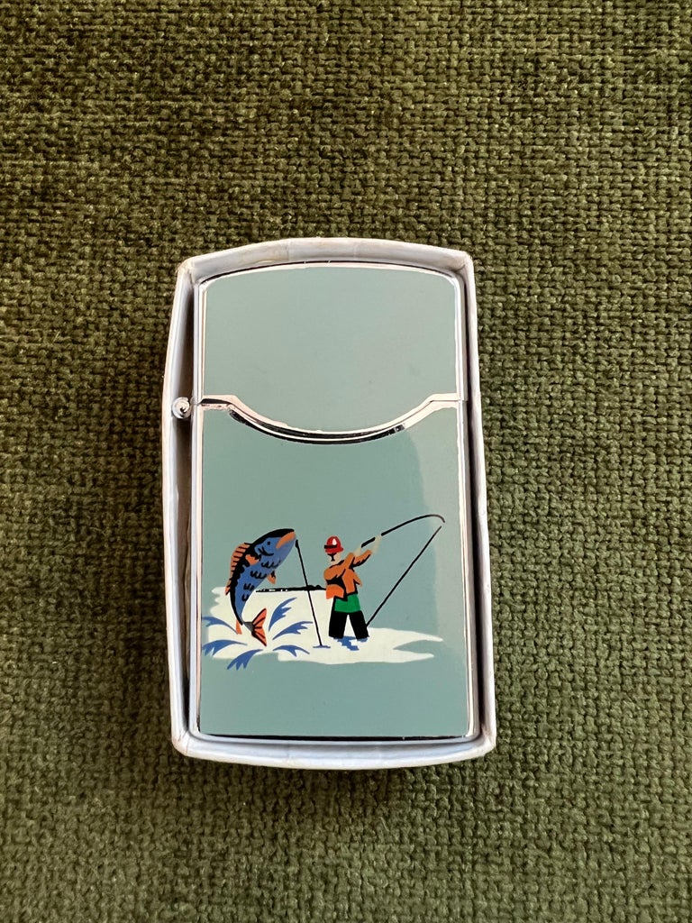 Rare Zenith 1970s Windproof Patrol Lighter Circa 1970 For Sale at