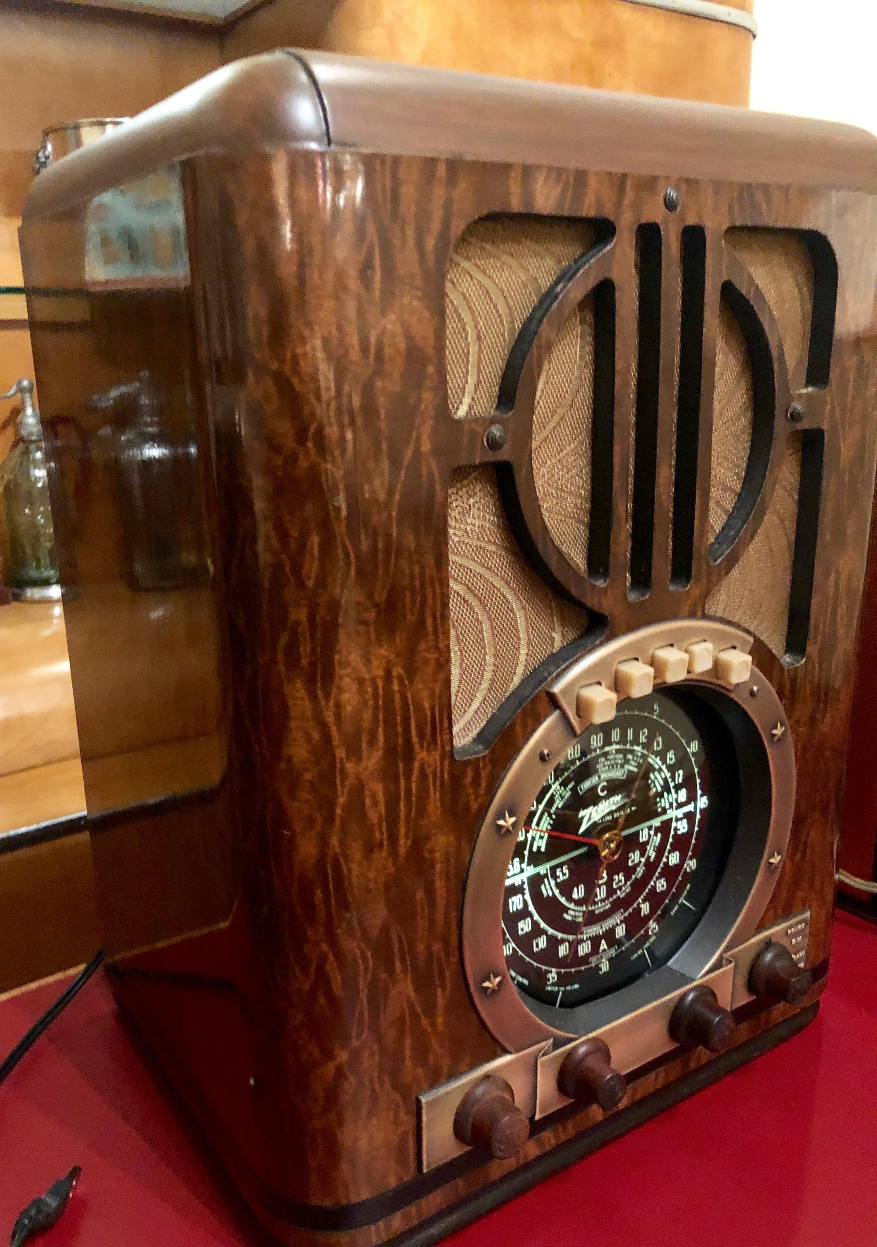 1937 zenith radio