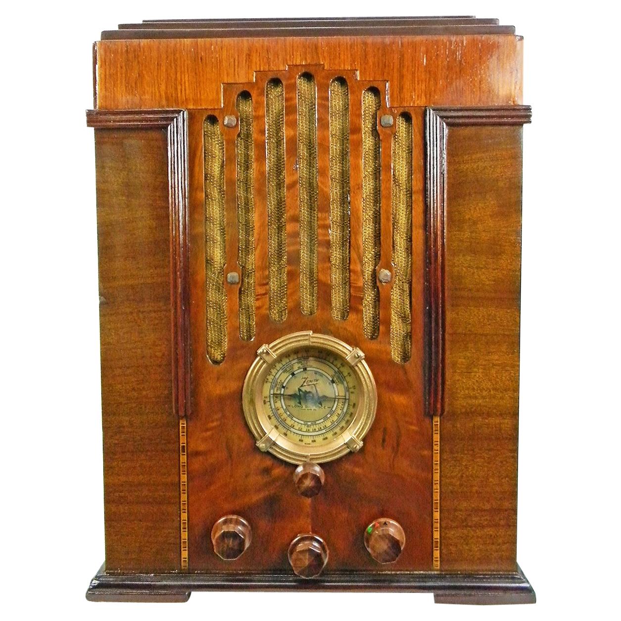 Zenith Art Deco Radio Model 808 Tombstone '1935' Bluetooth