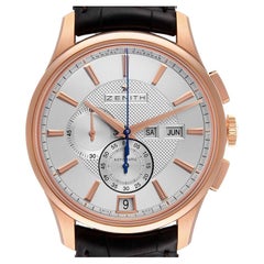 Orologio Zenith Captain Winsor Calendario Annuale Uomo Oro Rosa 18.2070.4054 Non indossato