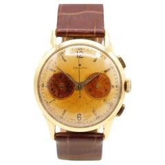 Retro Zenith Chronograph 143-6 Caliber 18ct