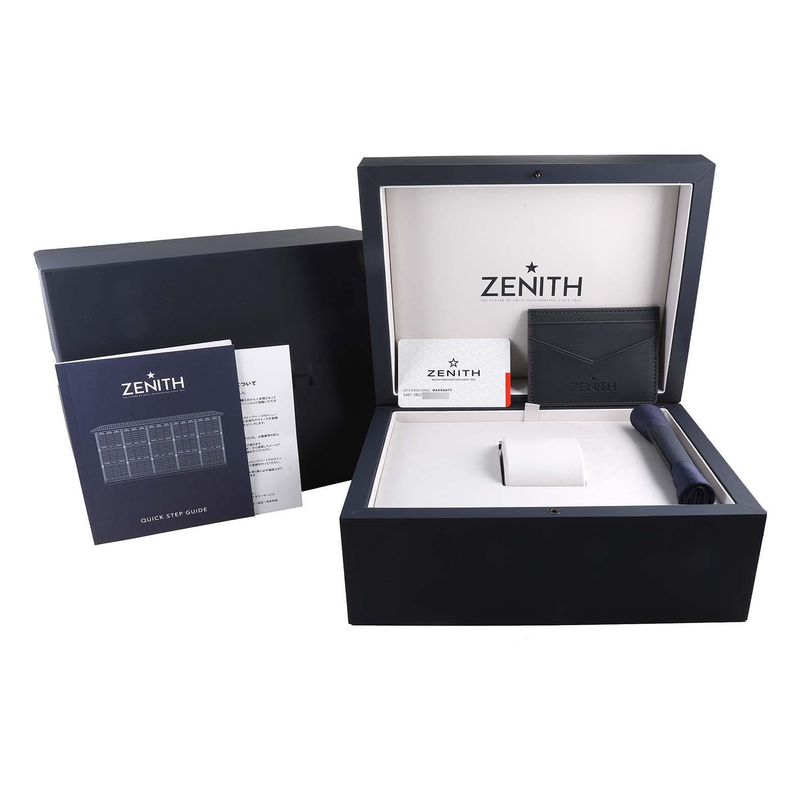 Zenith Chronomaster El Primero Ceramic Mens Watch 24.2041.400 Unworn For Sale 2