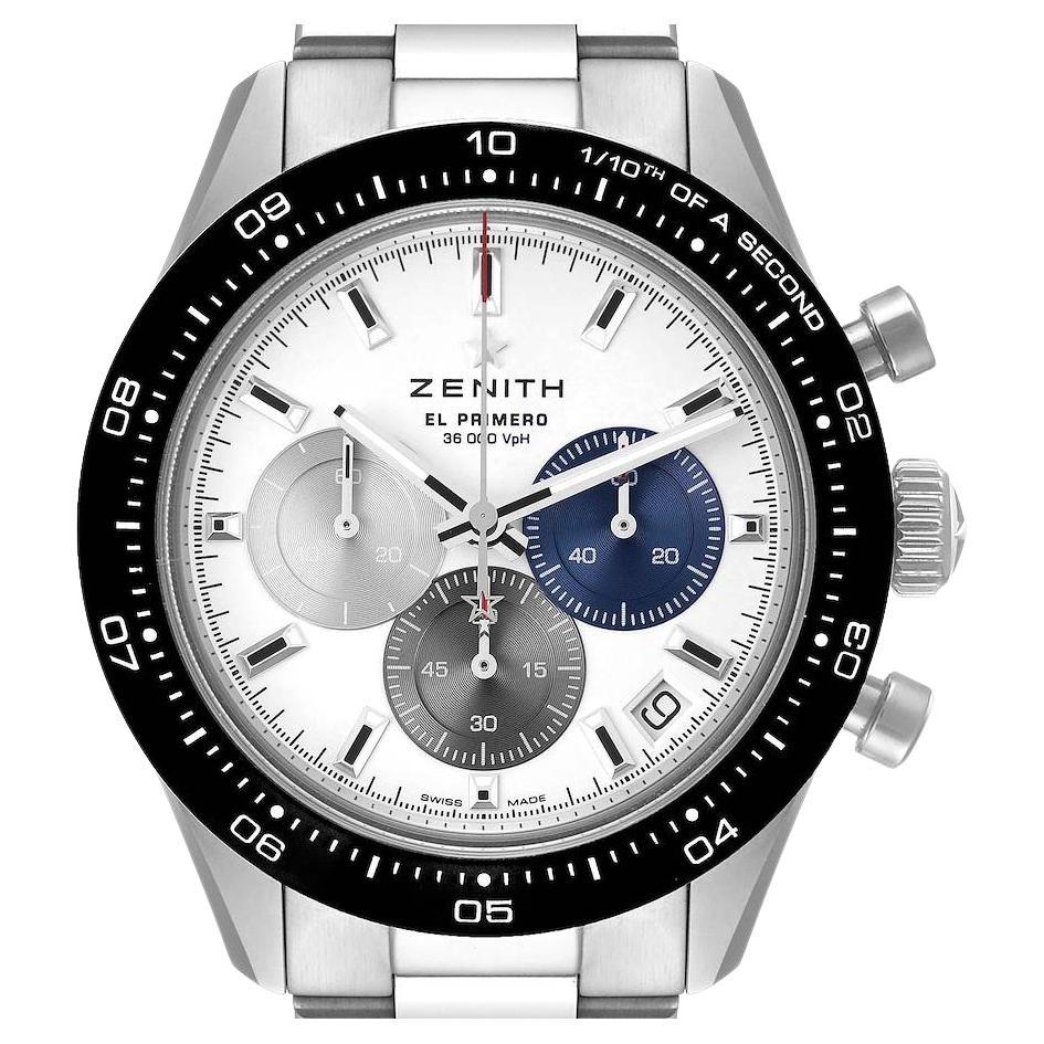 Zenith Chronomaster Sport Steel Mens Watch 03.3100.3600 Box Card For