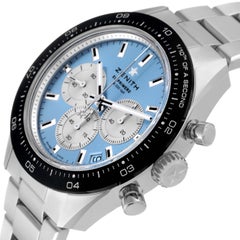 Zenith Chronomaster Sport Yoshida El Primero Limitierte Auflage Stahl Herrenuhr