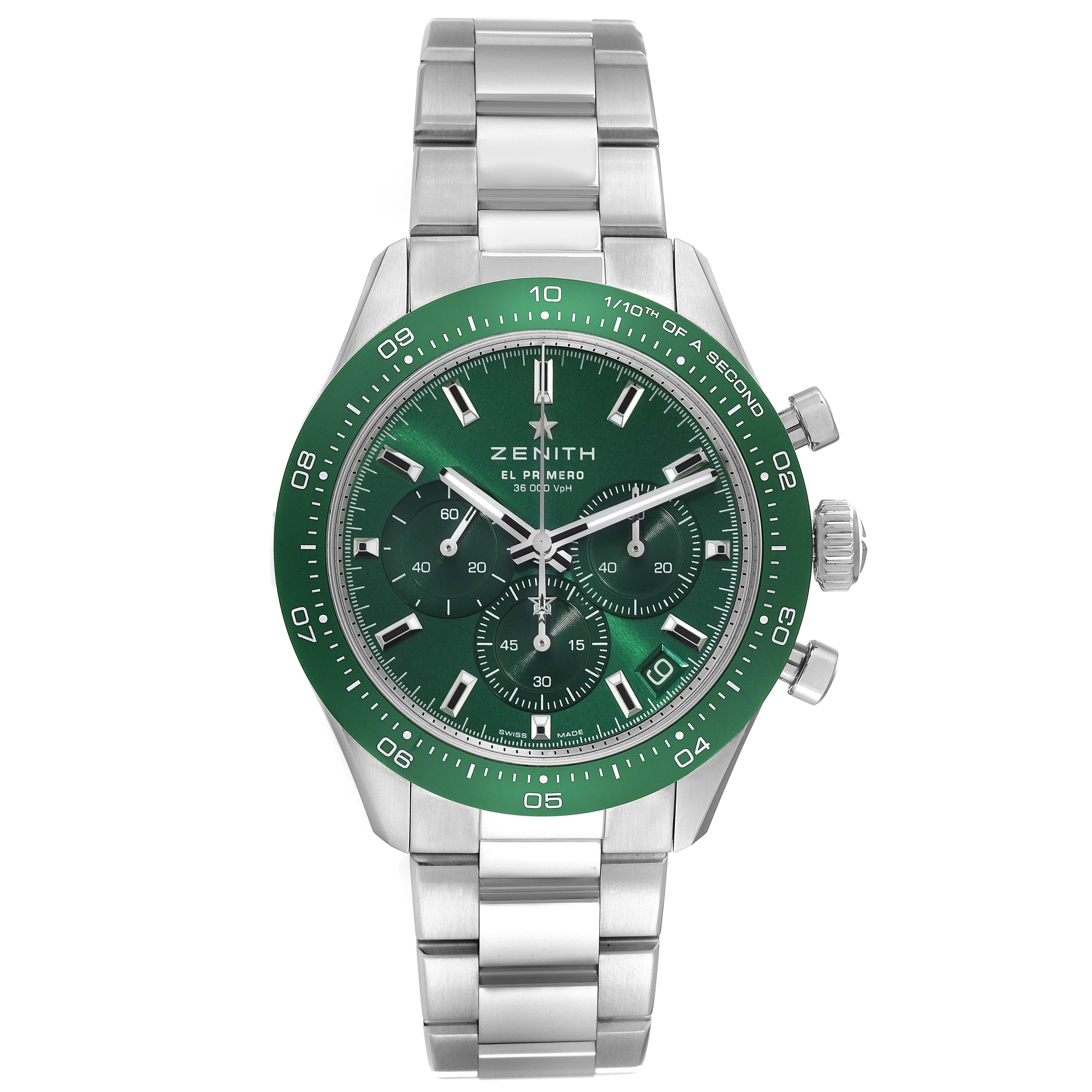green zenith watch
