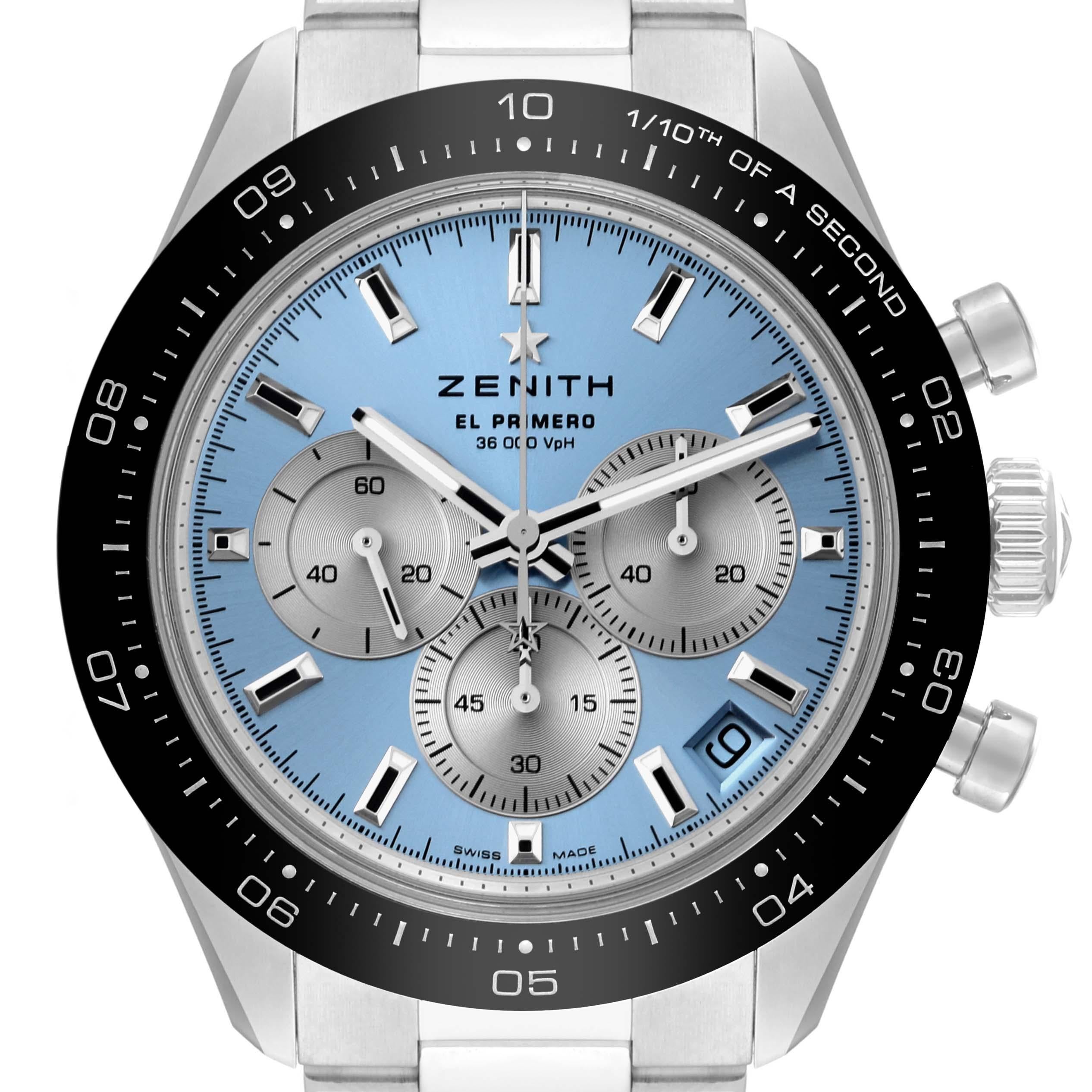 Men's Zenith Chronomaster Sport Yoshida El Primero  Limited Edition Steel Mens Watch