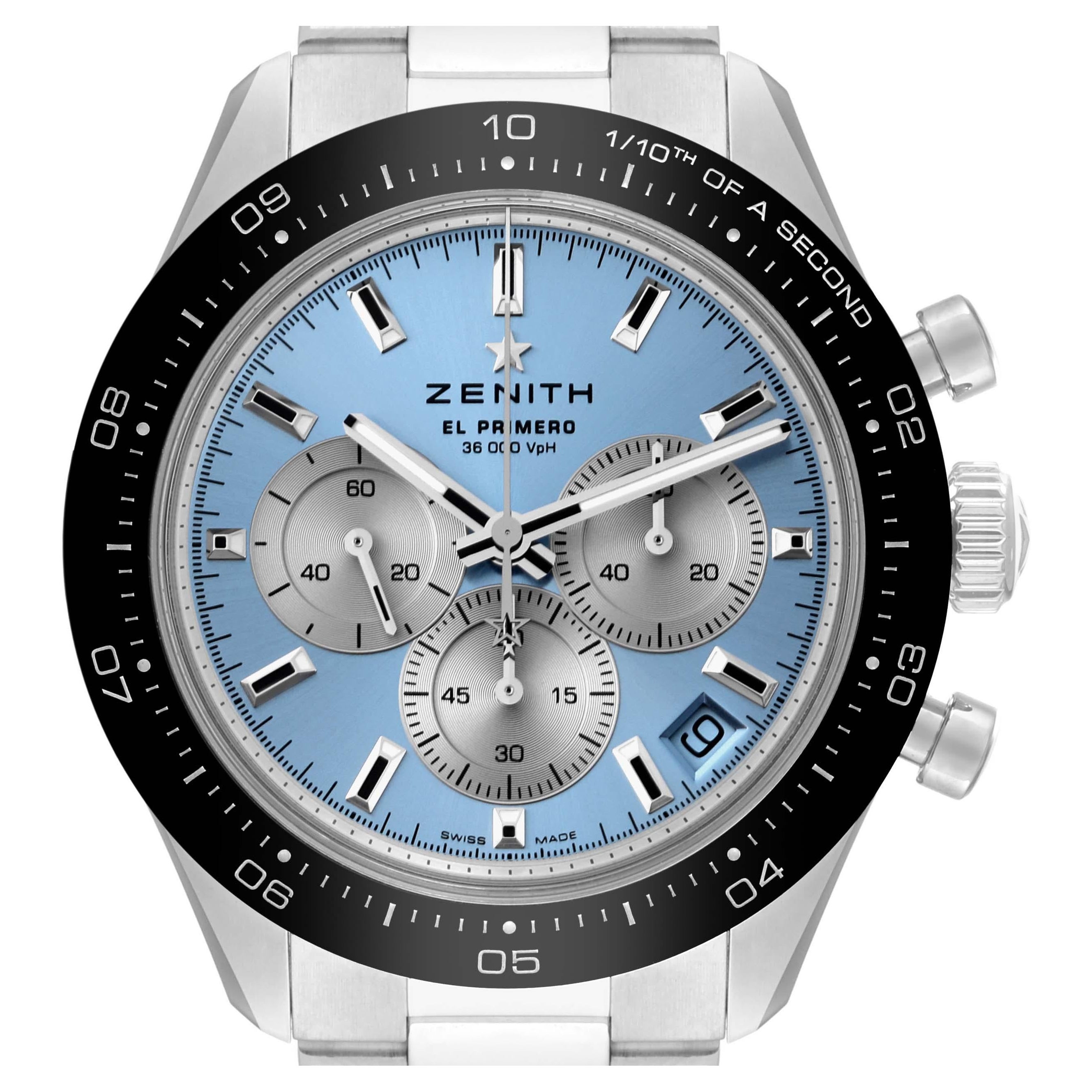 Zenith Chronomaster Sport Yoshida El Primero  Limited Edition Steel Mens Watch