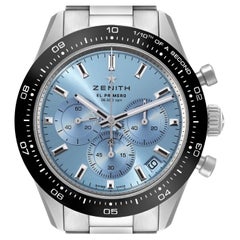 Zenith Chronomaster Sport Yoshida LE Stahl-Herrenuhr 03.3105.3600 Ungetragen