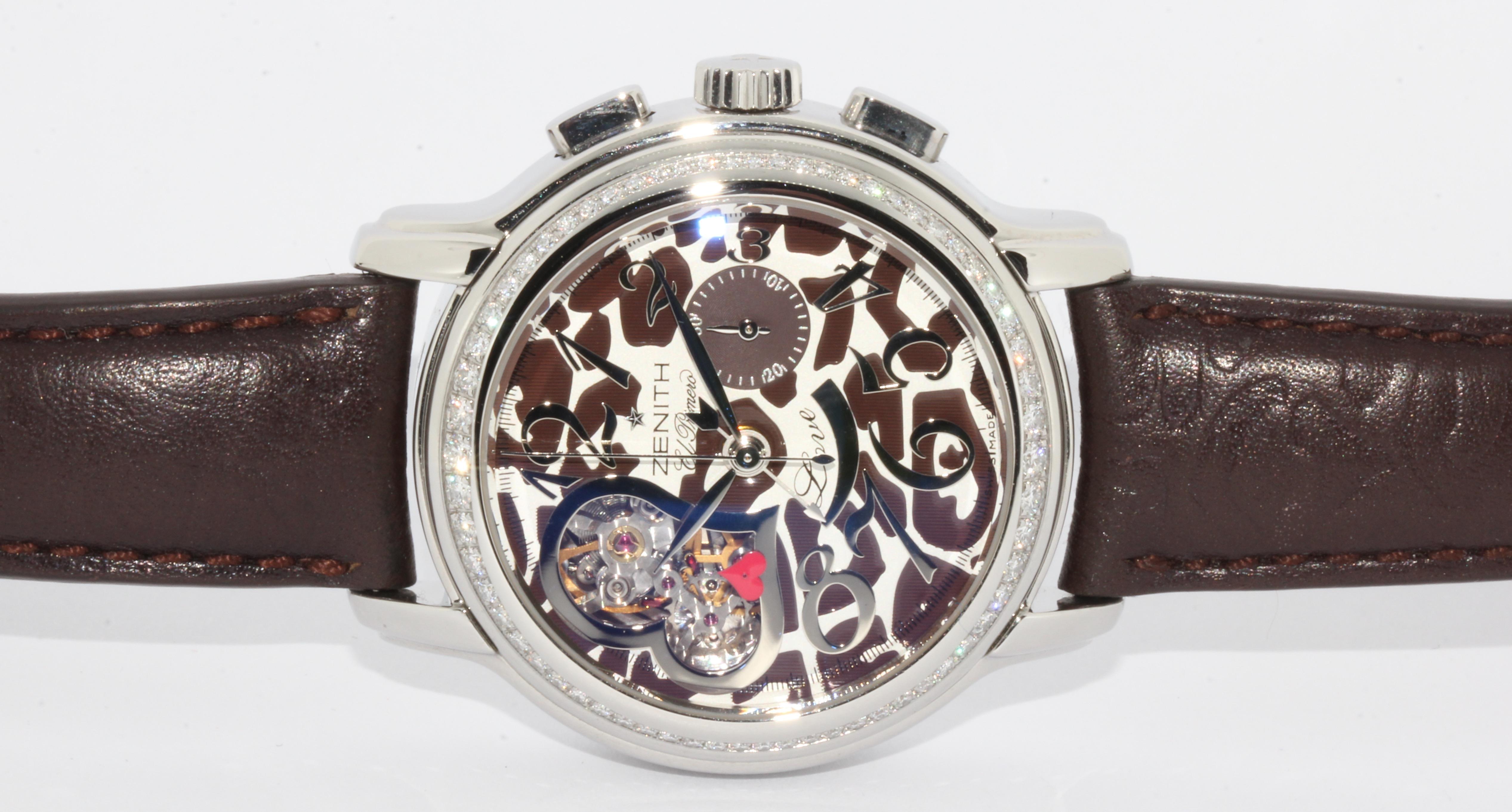 Limited to 50 pieces worldwide!

Automatic movement with power reserve. 

Including certificate of authenticity.