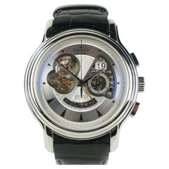 Zenith "Chronomaster XXT Open Grande Date" Stainless Steel Wristwatch