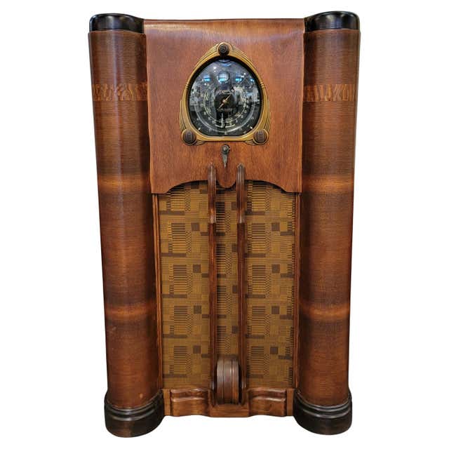Grandfather Clock Radio by Silvertone, Circa 1931 For Sale at 1stDibs ...