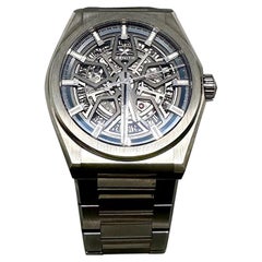Zenith Defy Chronograph Limited Edition Skeleton Exhibition Men’s Titanium Watch