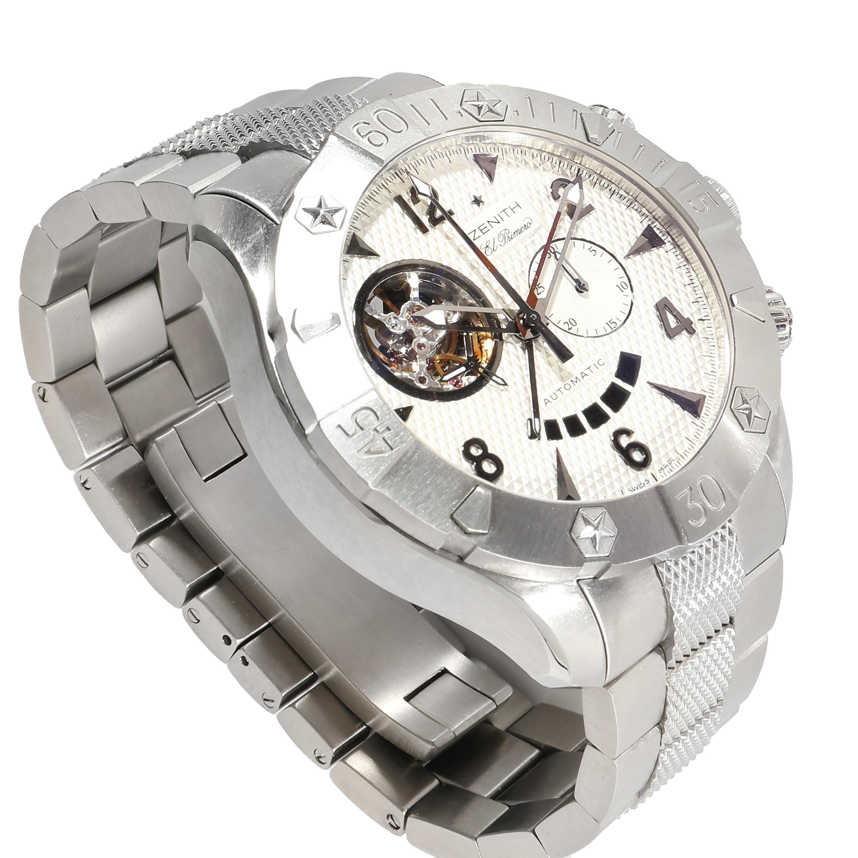 Zenith Defy Classic 03.0526.4021 pour hommes  Acier inoxydable Pour hommes en vente
