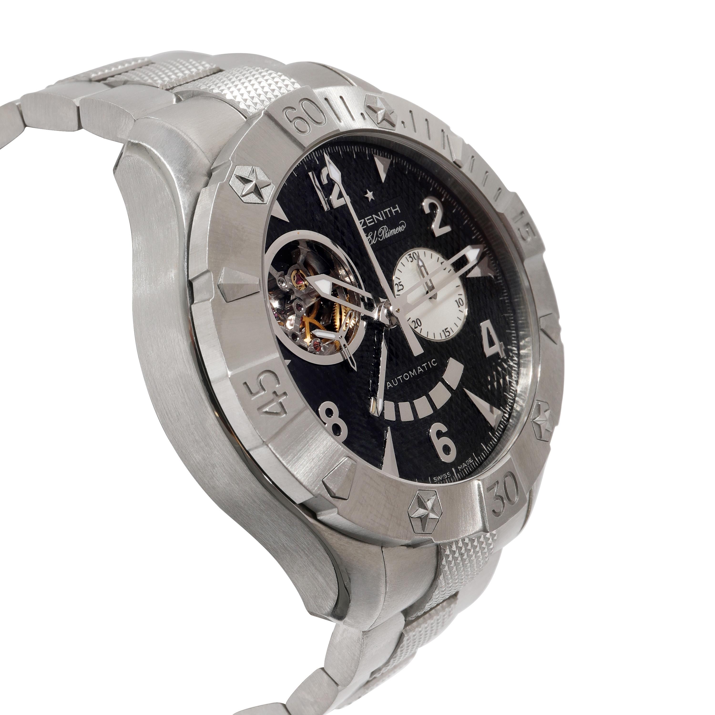 Zenith Defy Classic 03.0526.4021 pour hommes  Acier inoxydable Pour hommes en vente