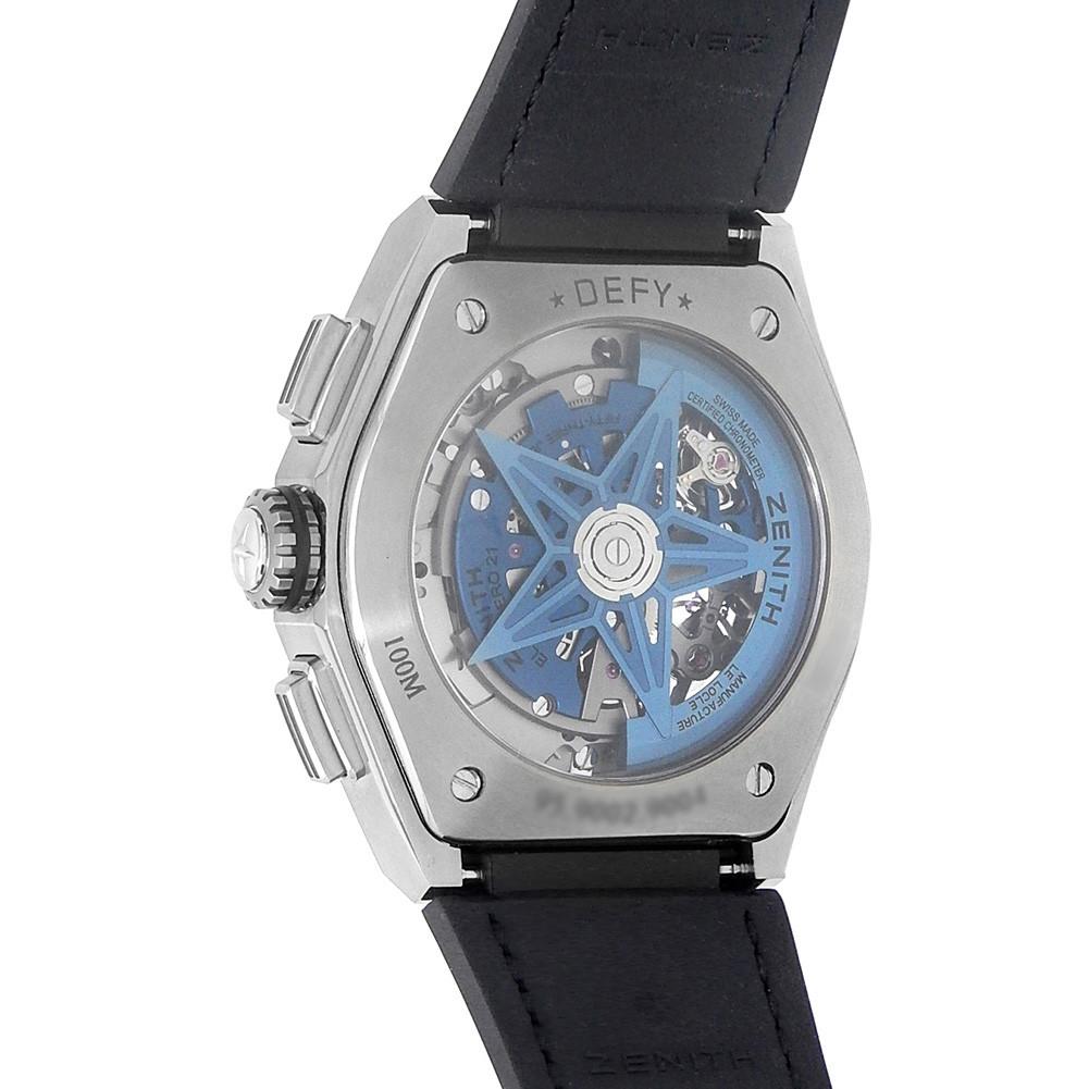 Contemporary Zenith Defy Classic 95.9002.9004/78.r584, Blue Dial, Certified &