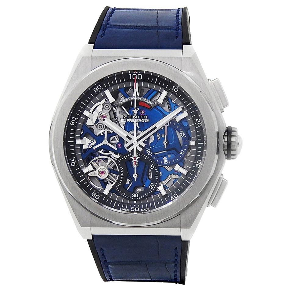 Zenith Defy Classic 95.9002.9004/78.r584, Blue Dial, Certified &