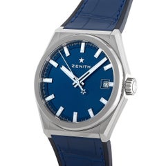 Zenith Defy Classic Blue Titanium Automatic Watch 95.9000.670/51.r584
