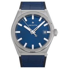 Zenith Defy Classic Blue Titanium Automatic Watch 95.9000.670/51.r584