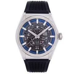 Zenith Defy Classic Orologio automatico con quadrante scheletrato in titanio 95.9000.670/78.R782