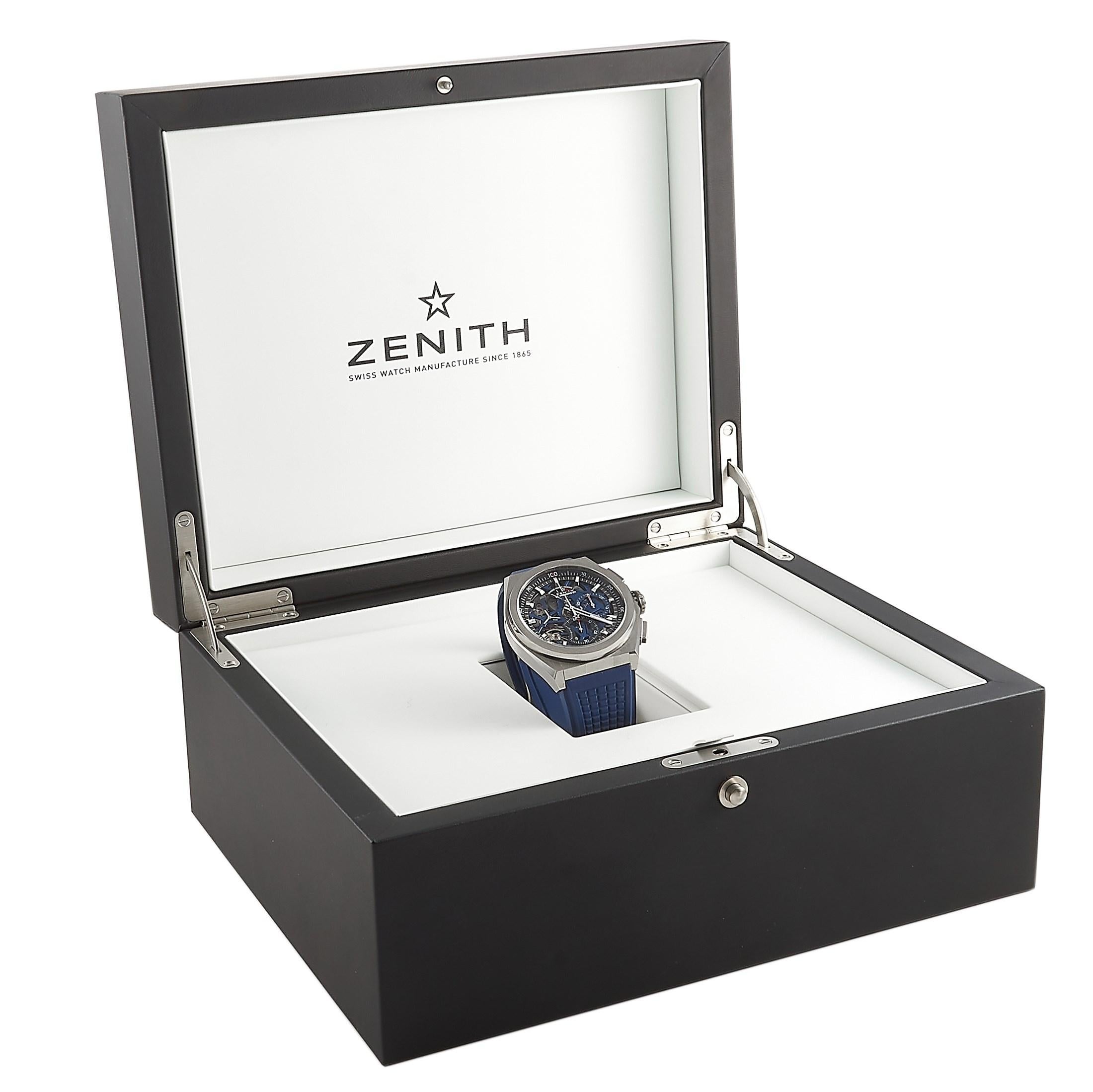 zenith defy 21 chronograph