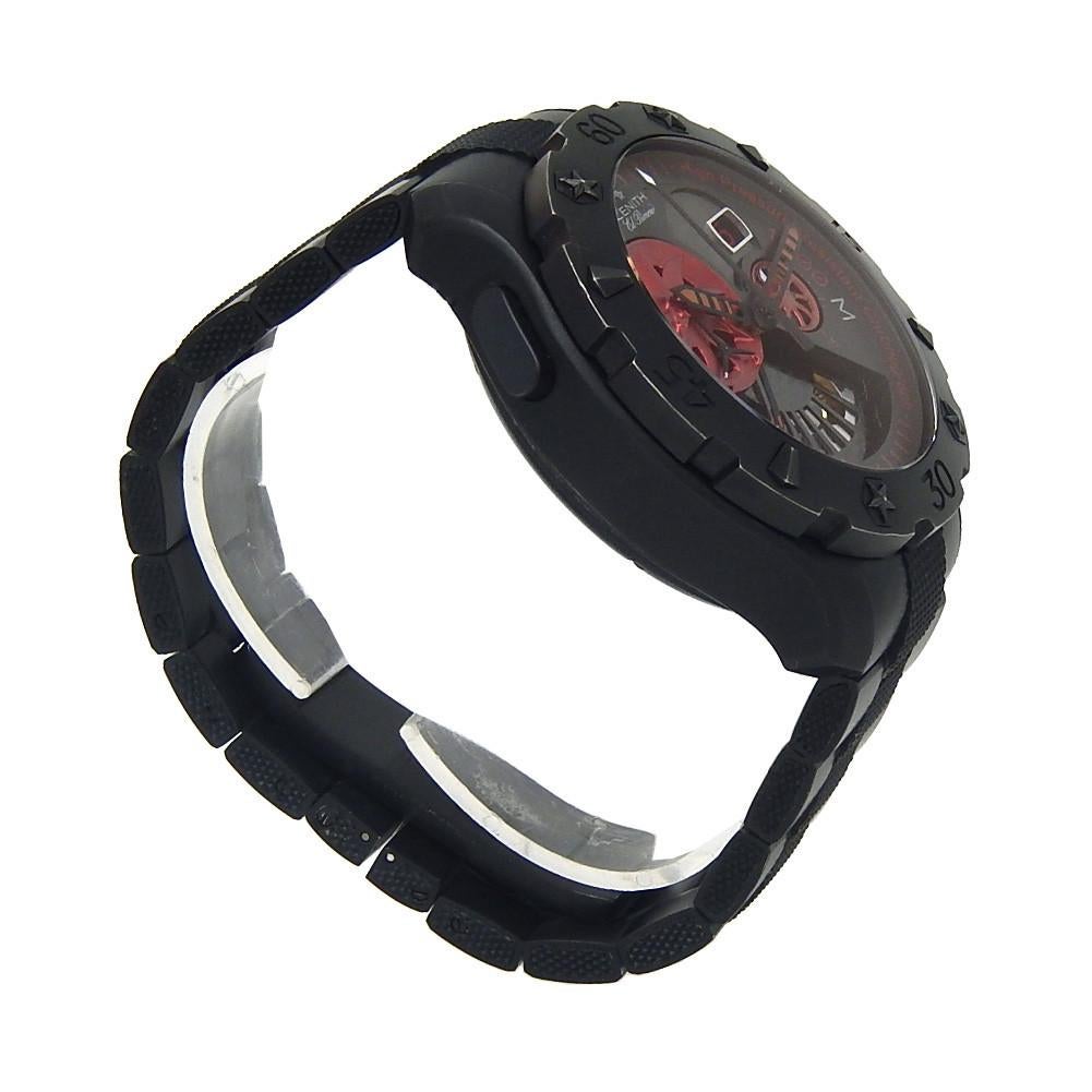 Men's Zenith Defy Extreme 96.0527.4039, Black Dial, Certified