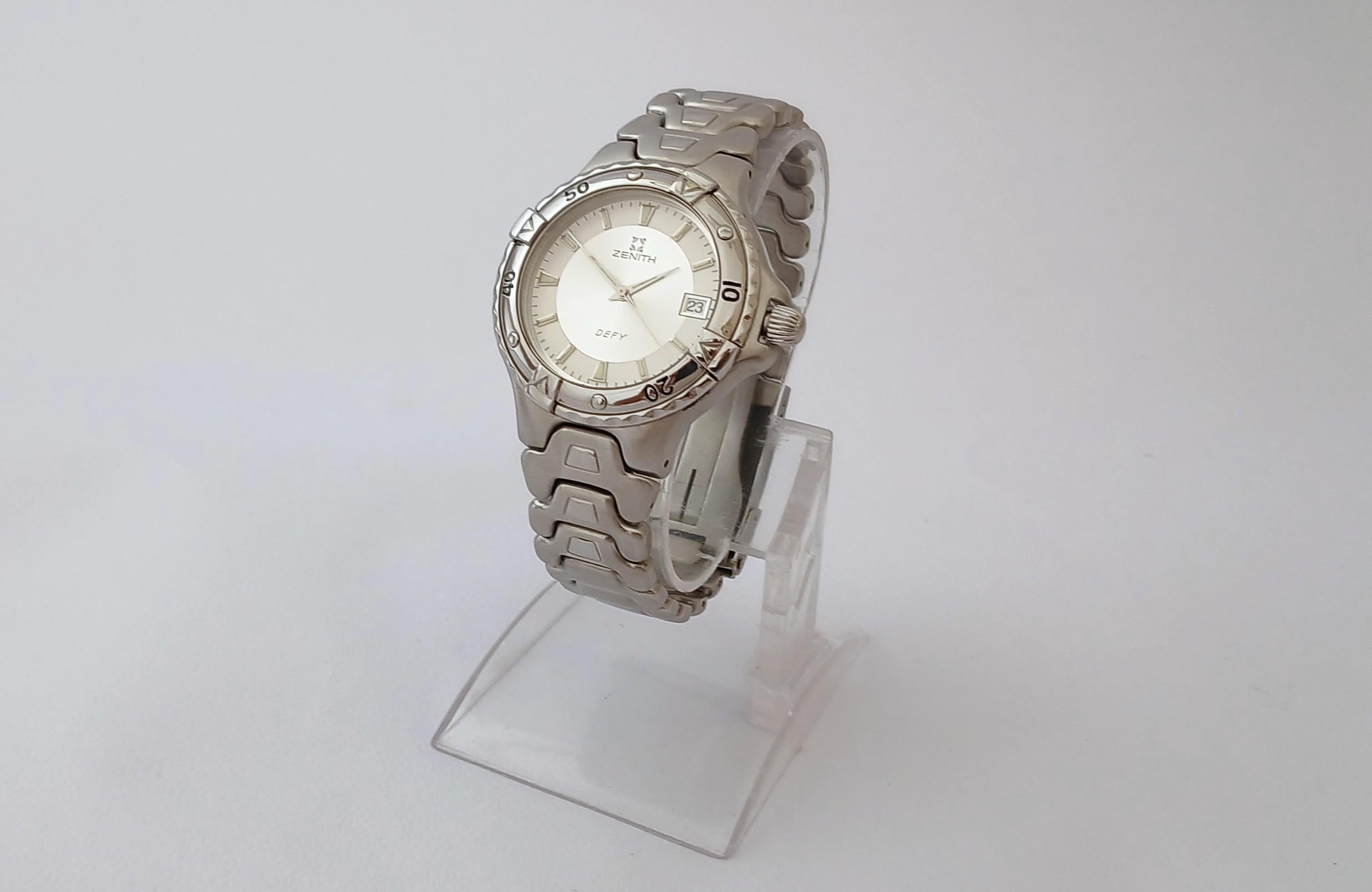 Zenith Defy Ref 02.2100. 225 Reloj de caballero de acero inoxidable de 38 mm en venta 8