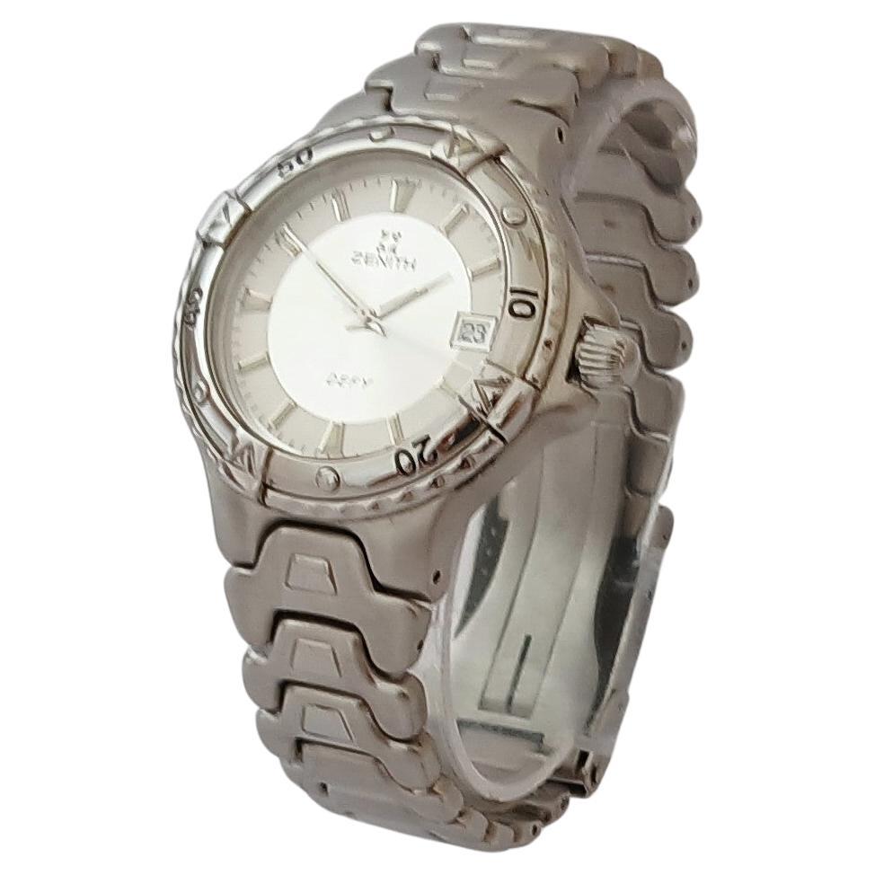 Zenith Defy Ref 02.2100. 225 Orologio da uomo in Steele 38 mm