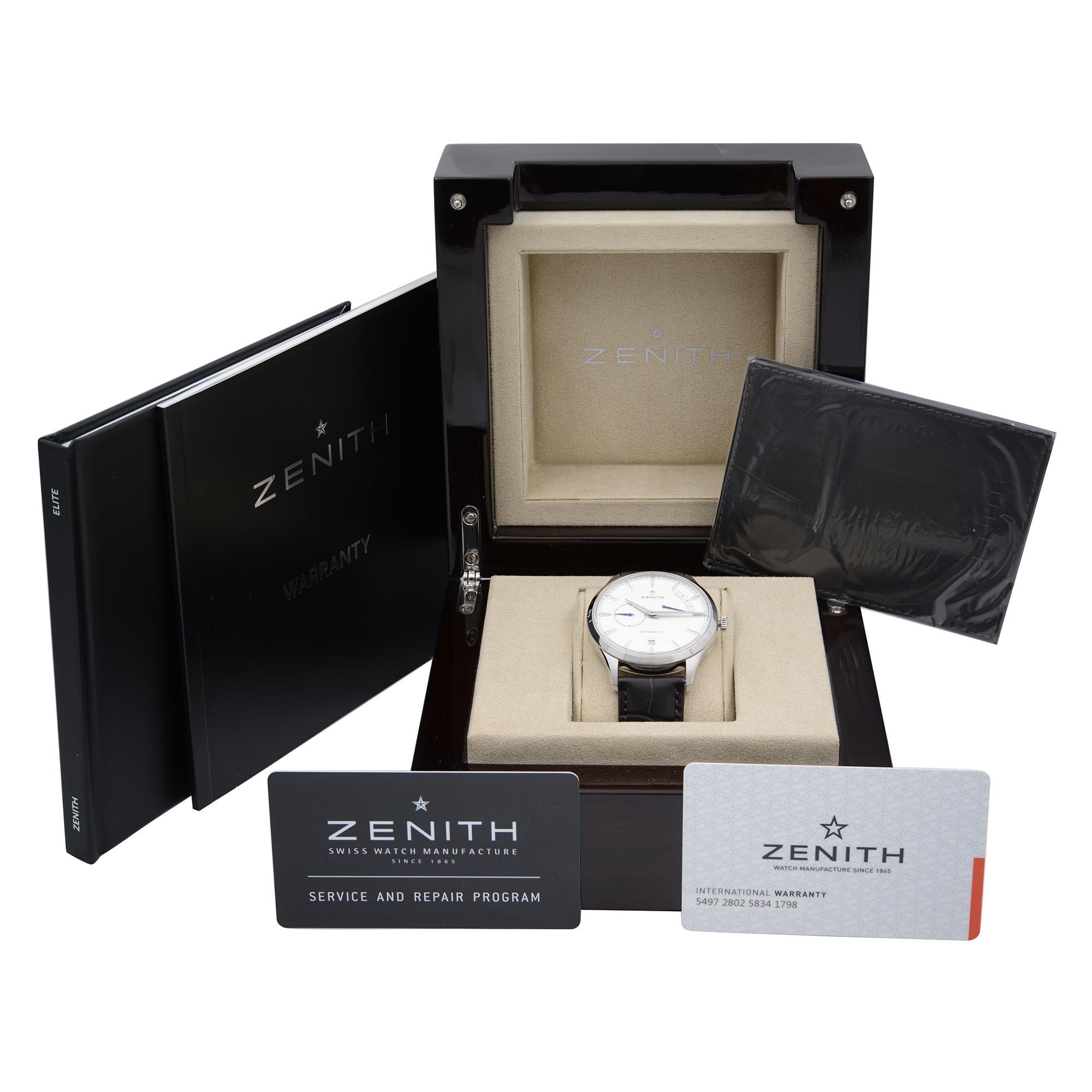 Zenith El Primero 1969 Tour Auto Steel Gray Dial Mens Watch 03.2044.4061/01.C746 1